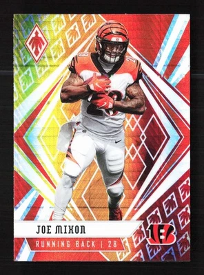 2020 Panini Phoenix Fire Burst Refractor Joe Mixon Cincinnati Bengals #39 - Image 1 of 2