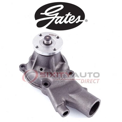 Gates Engine Water Pump for 1975-1984 Chevrolet Camaro 2.5L L4 4.1L L6 - sy Foto 1 de 4