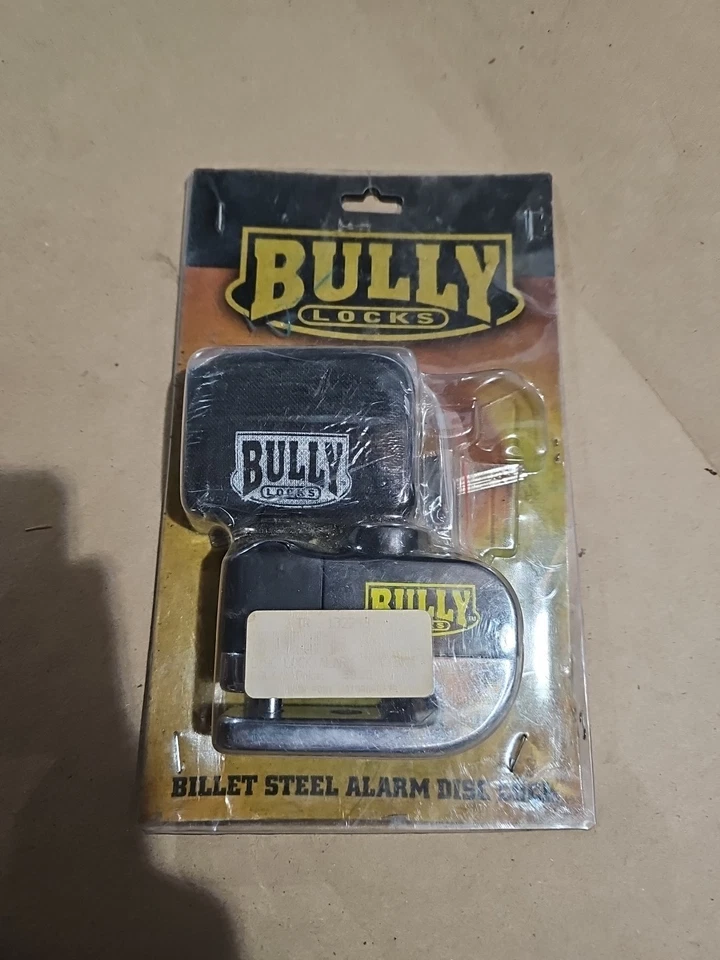 Bully Motorcycle Disc Lock With Alarm - Imagem 1 de 1
