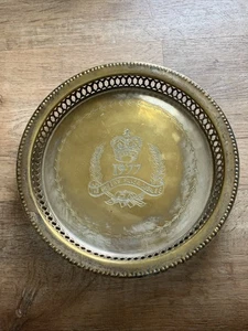 Vintage 1977 Queen Elizabeth Silver Jubilee Deko Tablett - Bild 1 von 11