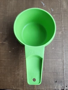 Vintage Tupperware Replacement Measuring Cup - 1/2 Green - Bild 1 von 12