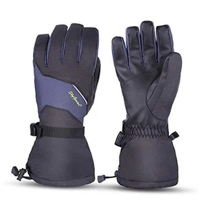 Ski Gloves,Winter Waterproof Snowboard Warm Gloves Touchscreen for Cold Large - Picture 1 of 8