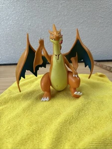 2015 Tomy Pokémon Mega Charizard Y Battle Action Figure Nintendo Toy Used Rare - Picture 1 of 7