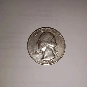 USA 1952-D Washington Quarter Dollar Coin ~ 90% Silver, Free Shipping/Rare/Mint - Picture 1 of 3
