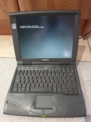 Compaq Armada 1592DT Intel Pentium MMX 12.1 Inch Vintage Laptop ,for parts,  K2 - Image 1 of 4