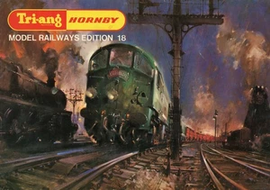 TRI-ANG HORNBY MODEL RAILWAYS CATALOGUE  18th EDITION-1972-CUNEO ART+AMRO SHEET - Picture 1 of 3