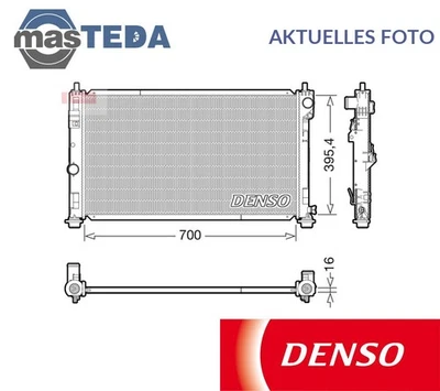 DRM06039 KÜHLER WASSERKÜHLER MOTORKÜHLER DENSO NEU OE QUALITÄT - Image 1 of 4