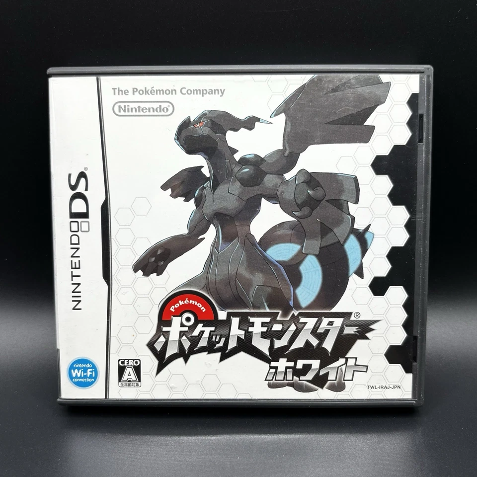 NINTENDO DS - POKEMON BIANCO WHITE - GIAPPONESE JP NTSC-J - COMPLETO - Immagine 1 di 4