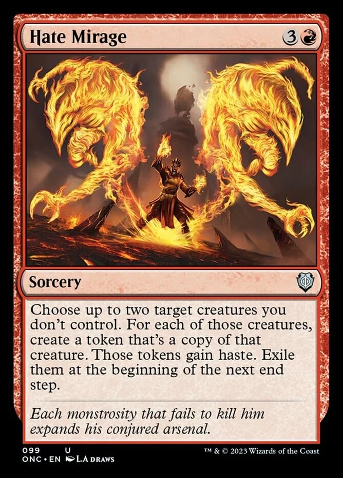 Hate Mirage - Commander: Phyrexia: All Will Be One #099 MTG Magic The Gathering - Image 1 of 1