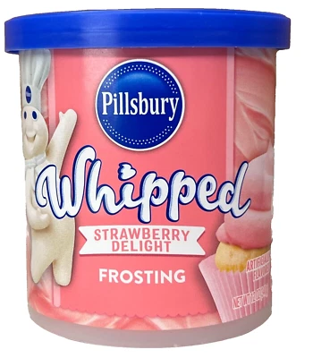Frosting Pillsbury Whipped Strawberry Delight 12 oz Foto 1 de 3