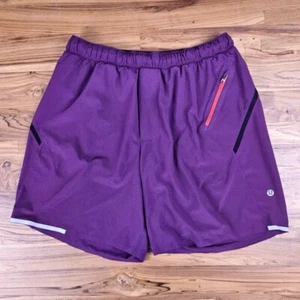 Lululemon lila gefütterte 7" Innennaht Shorts für Herren, Small - Bild 1 von 5