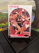 1990-91 NBA Hoops Uwe Blab #264 Basketball Card