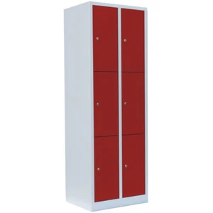 Schließfachschrank 6 Fächer kompl. montiert Wertfachschrank Fächerschrank 520324 - Bild 1 von 2