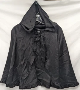 Women’s Disney Parks Black Cape Hooded Plus Size 2 - Picture 1 of 5