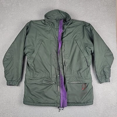 Abrigo Timberland Para Hombre Extra Grande XL Verde Forrado Bolsillos Cintura Ajustada En el Interior Foto 1 de 4