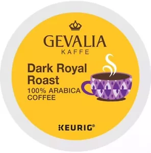 96/pack Gevalia Dark Royal Roast K Cups Bulk Pack - Picture 1 of 1