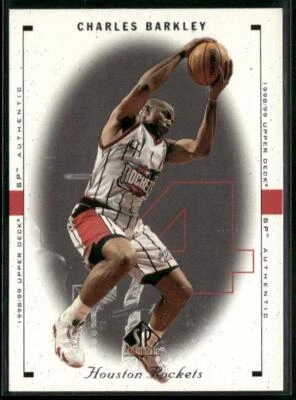 1998-99 SP Authentic #37 Charles Barkley - Image 1 of 2