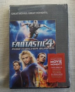 Fantastic Four: Rise of the Silver Surfer (DVD, 2007) Factory Sealed 