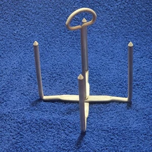 Vintage Kenberry Aluminum Four Baked Potato Spiked Oven Rack - Picture 1 of 4