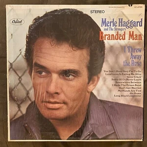 MERLE HAGGARD Branded Man - 1967 1st Press Capitol LP - TOP COPY IN SHRINK - Picture 1 of 3