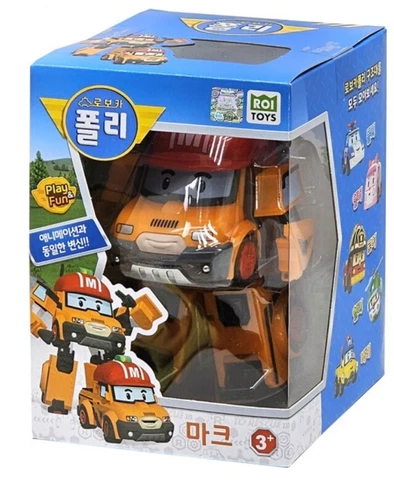 Robocar Poli : MARK Robot Transformer Action Figure Brave Rescuer Animation Cover