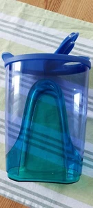 Tupper Ware Eleganzia Kanne 1,4 Liter Saft Vorrat blau durchsichtig - N E U  TOP - Bild 1 von 9
