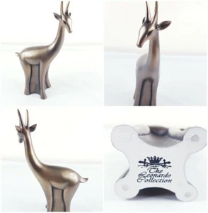 THE LEONARDO COLLECTION Stag Deer ceramic Figure,Stag Deer Ornament Heavy - Picture 1 of 12