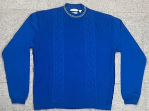B. Altman & Co. Vintage Men's Sportswear Double Knit Long Sleeve Sweater Size L - Picture 1 of 11