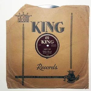 GRANDPA JONES & DELMORE BROTHERS Darby's Ram/Take It On Out The Door KING 708 - Picture 1 of 2