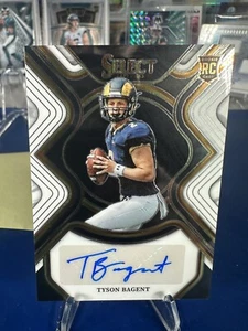 2023 Select Draft Picks Tyson Bagent auto bianca RC #RS-TBA Chicago Bears  - Foto 1 di 3