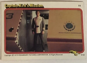 Star Trek 1979 Trading Card #11 William Shatner - Picture 1 of 2