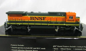 Atlas Gold HO Scale BNSF GE Dash 8-40B Diesel Locomotive #8608 NOS DCC Sound - Picture 1 of 13