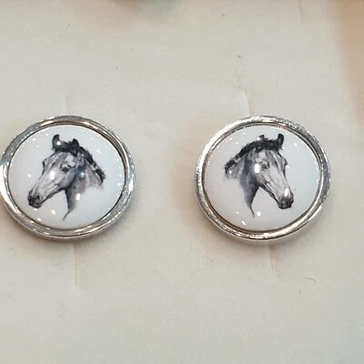 Gemelli in argento 925 e smalto di GP gioielli  - Immagine 1 di 2