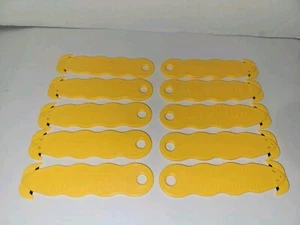 Neu Klever Kutter KCJ-1Y Sicherheit Box Cutter Öffner 10 Stück gelb KOSTENLOSER VERSAND! - Bild 1 von 9