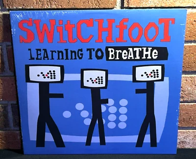 SWITCHFOOT - Learning To Breathe, Limited WHITE COLORED VINYL LP New & Sealed! - Image 1 of 4