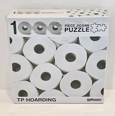 TP HOARDING 1000 Piece Jigsaw Puzzle from FUNWARES 27x19" NEW! Factory Sealed - Image 1 of 4