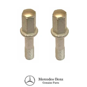 2 X New Genuine Mercedes 14 X 85 mm Wheel Lug Bolt 1992-96 Mercedes W140 S Class - Picture 1 of 5