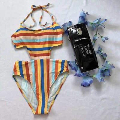 Traje de baño de una pieza Bikini Lab nuevo con etiquetas para mujer M Foto 1 de 4