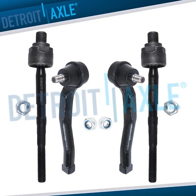 Tierods delanteros interiores y exteriores para Chevy Aveo 5 2009 2010 Pontiac G3 2004-2011 Foto 1 de 4