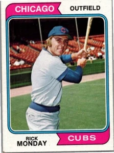 1974 Topps #295 Rick Monday - Picture 1 of 2