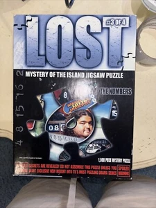 LOST TV Series Puzzle 3 The Numbers 1000 Pieces Complete Secret Map On Back - Picture 1 of 1