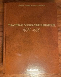 Who's Who in Science and Engineering 1998-1999 Hardcover 2nd Edition Reference - Bild 1 von 8