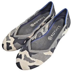Rothy’s The Flat Round Toe Slip On Ballet Flat Comfort Flexible Womens 10.5 - Picture 1 of 9