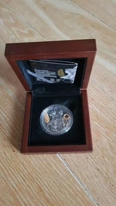 2018 Niue Victoria and Nike Goddesses 2 oz Antique finish Silver Coin - Picture 1 of 3
