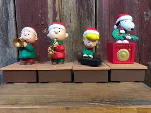 Hallmark 2011 Peanuts Wireless Band Weihnachten Musik 4er Set getestet funktioniert... x - Bild 1 von 11
