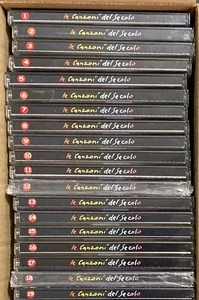 Lotto 19 Cd audio LE CANZONI DEL SECOLO La Repubblica serie completa - Picture 1 of 3