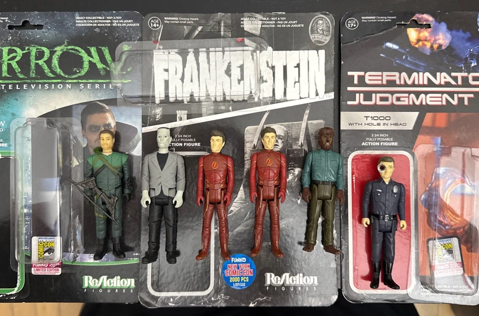 ReAction Terminator 2 Judgement Day T1000 w/Hole in Head Figure (Danage)Total 6 - Image 1 of 1