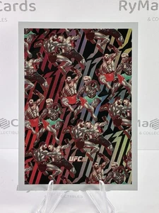 Posterkarte SP 2025 Topps Now UFC #317SP UFC 317 Topuria Oliveira Pantoja Van - Bild 1 von 2