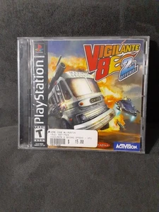 Vigilante 8 2nd Offense PS1 PlayStation 1 + Reg Card Completo Testato - Foto 1 di 7