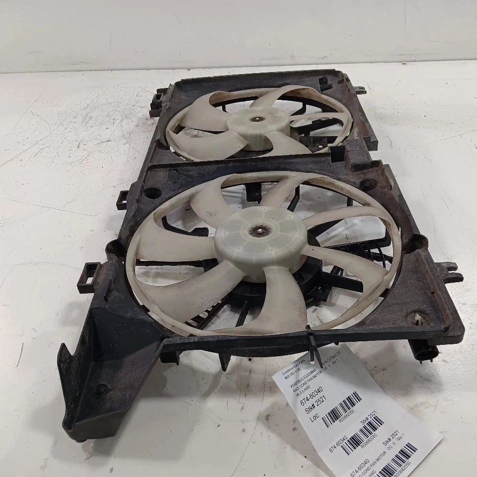 Motor de ventilador de refrigeração de radiador compatível com 15-19 Subaru Legacy - Imagem 1 de 4